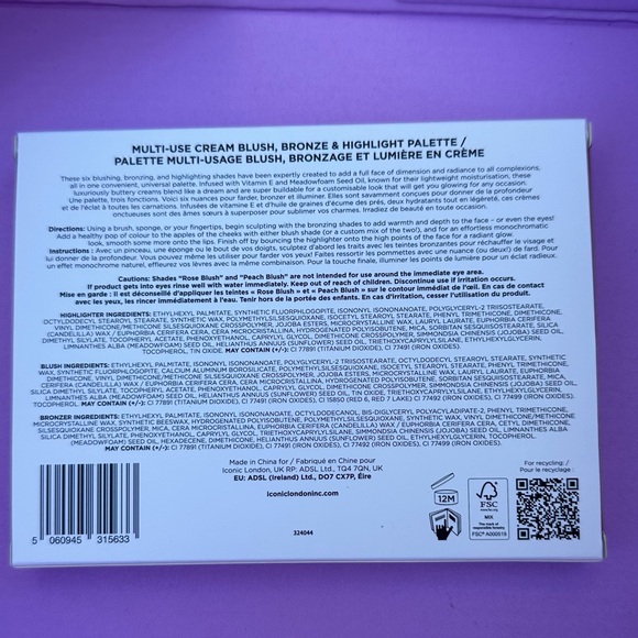 ✨🍑 MULTI-USE CREAM BLUSH, BRONZE & HIGHLIGHT PALETTE✨🍑 - Picture 4 of 6
